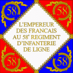 Bandera_58_Regiment_Ligne_Regimiento_frances_1804